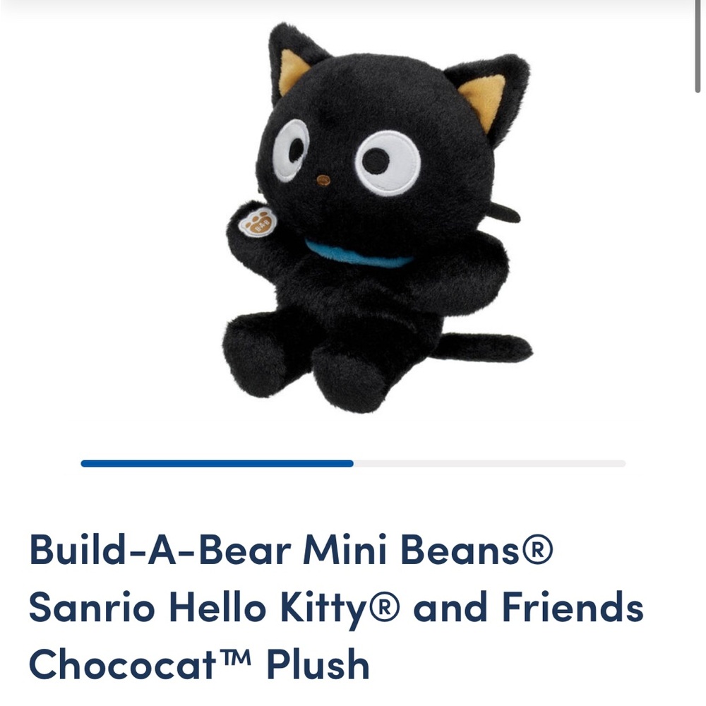 Build-A-Bear Black Chococat Plush